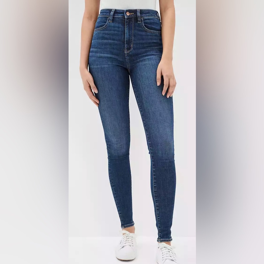 Brand New American Eagle Jeans Ne(x)t Level Super High Waisted Jeggings-Short
